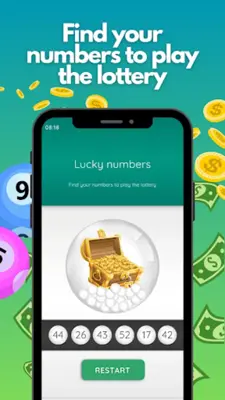 Lucky Numbers android App screenshot 1